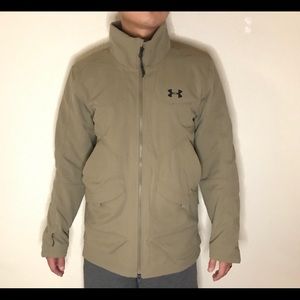 Brown Under amour performance jacket